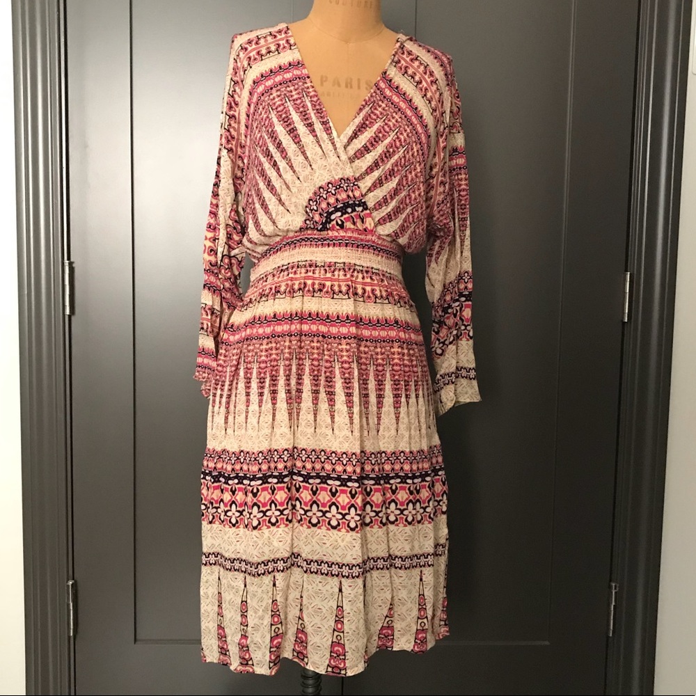 V-neck dress